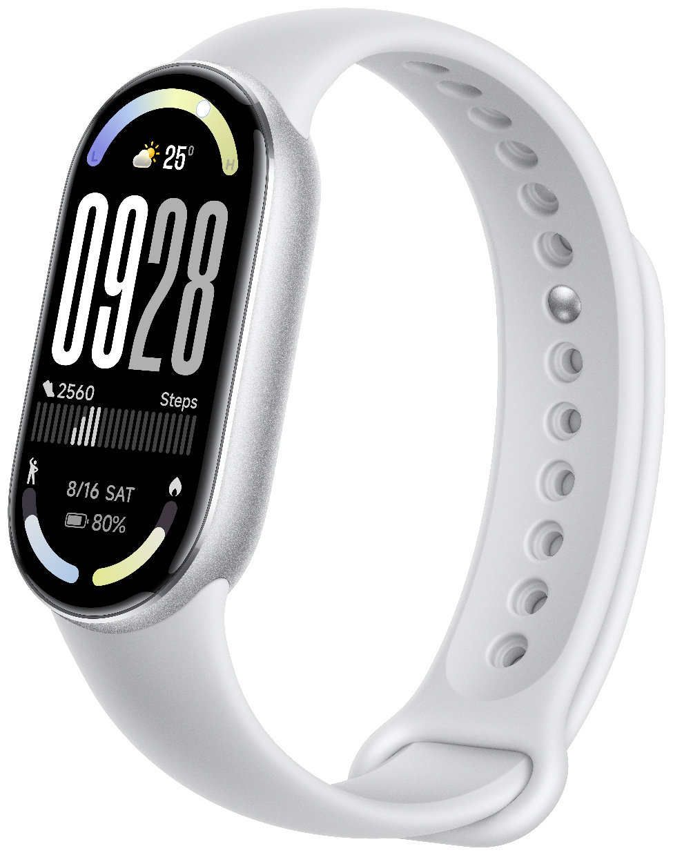 Фитнес-браслет Xiaomi Smart Band 10 серебристый BHR07PSGL